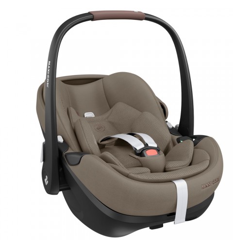 Maxi-Cosi Pebble 360 PRO2 - rozkładany, obrotowy fotelik samochodowy 0-13 kg | Twillic Truffle